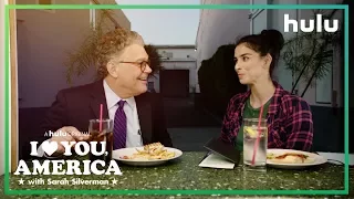 Sarah Silverman & Sen. Al Franken Share a Meal | I Love You, America on Hulu