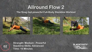 Slackline Workout - "Allround Flow 2" - For Advanced Slackliners