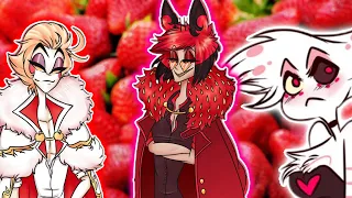 A Strawberry's Sweet Flavor (Hazbin Hotel AU Comic Dubs)