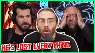 Alex Jones Is LOSING IT on Stephen Crowder | Hasanabi Reacts