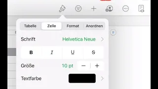 Einstieg Numbers | Numbers am iPad