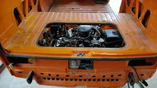 Volkswagen T3 Camper Van -- Part 5: Installing the engine