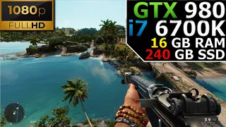 Far Cry 6 | 1080p | GTX 980 | i7 6700K | 16GB RAM | 240GB SSD