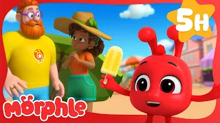 Morphle's Just a Beach Buoy 🌞 | Morphle's Family | My Magic Pet Morphle | Kids Cartoons