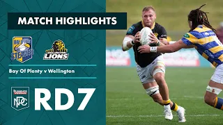 RD 7 HIGHLIGHTS: Bay of Plenty v Wellington (Bunnings NPC 2023)