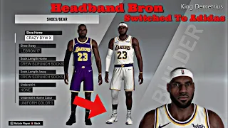 HOW TO CHANGE ANY PLAYERS SHOE BRAND & LEBRON HEADBAND!!! | NBA2K20 & NBA2K19 | King Demetrius