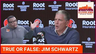 True or False: How well do we know the new Cleveland Browns DC, Jim Schwartz?