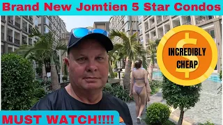 Brand NEW 5 Star Condos in Jomtien from under $12 per DAY ✅✅✅