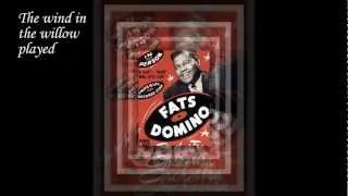 Blueberry Hill - Fats Domino - with lyrics avec les paroles com letra con testo full song - HD / HQ