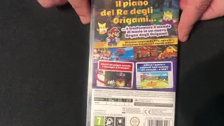 Unboxing Paper Mario Origami King