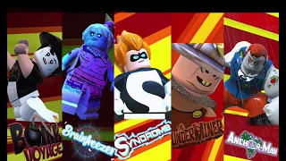 **ALL CRIMEWAVES BOSSES (Open World)**LEGO THE INCREDIBLES