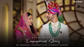 Royal Rajput Engagement | Shekhawat Family (Dujod) | Dr. Hemendra Shekhawat & Dr. Aishwarya Rathore