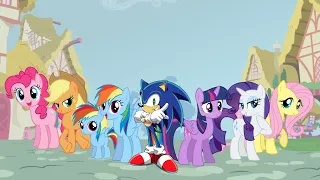 The adventures of sonic in equestria S4 The end of time Ep1 Goodbye Sonic HD