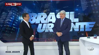 Governador João Doria conversa ao vivo com Datena no Brasil Urgente