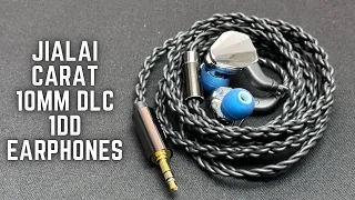 NiceHCK JIALAI Carat 10mm DLC Titanium-Coated Diaphragm Dynamic Driver In-Ear Earphones | Review
