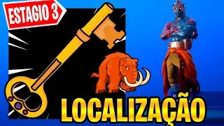 CHAVE SECRETA 2 DA SKIN SECRETA O PRISIONEIRO ESTILO ESTAGIO 3 AONDE ENCONTRAR E LIBERAR - Fortnite