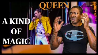 Queen- "A Kind Of Magic" (Live at Wembley 1986) *REACTION*
