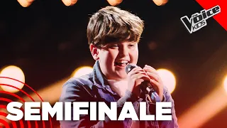 La voce di Gabriele incanta con Mina |The Voice Italy Kids | Semifinale