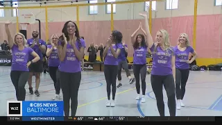 Baltimore ravens cheerleaders hold auditions for upcoming season