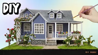 Dream house with a blooming garden / DIY