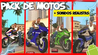 PACK OF MOTORCYCLES WITH REALISTIC SOUNDS FOR GTA SA ANDROID! *without dff or txd* | xFresh Official