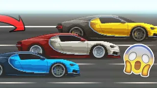 Pixel Car Racer HACKS - NEW BUGATTI