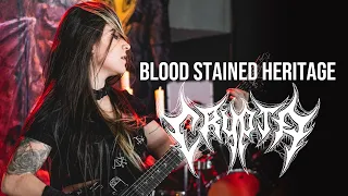 CRYPTA: Blood Stained Heritage (Live in Hódmezõvásárhely, HU - 2022) Jéssica di Falchi