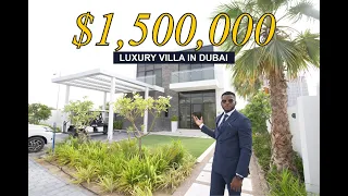 Touring a $1,500,000 Luxury Villa In Dubai by Damac