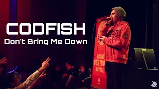 CODFISH | Don’t Bring Me Down | Lyrics