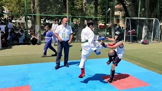 Asifin final döyüşü 17-18 iyul 2021 layt kontakt karate üzrə respublika çempionatı (1-ci yer)
