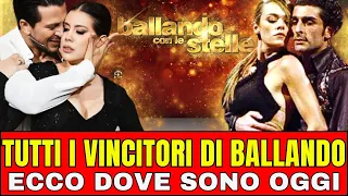 TUTTI I VINCITORI DI BALLANDO CON LE STELLE COME NON LI HAI MAI VISTI: Che fine hanno fatto?