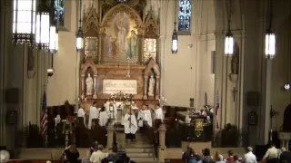 "Stand up, stand up, for Jesus" @ St. John's Detroit