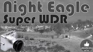 ✔ FPV Камера - RunCam Night Eagle, WDR 800TVL, Black & White! Day and Night Test!
