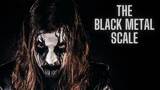 3 BLACK METAL GUITAR SCALES FOR BEGINNERS - EASY