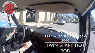 1974 Alfa Romeo GTV 2000 Hotrod - Uncut Driving Video