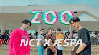 [KPOP IN PUBLIC CHALLENGE] (1TAKE) NCT X AESPA - 'ZOO' Dance Cover by CT BOYZ X C-ÆSPA