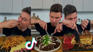 ASMR | Sam Way Tiktok Compilation#4 | MUKBANG | COOKING