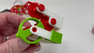 A 3D Printed Rotary Reversing  Mechanism, Version 2