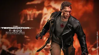 The Terminator T-800 Battle Damage Hot toys 1/6 scale collectible figure