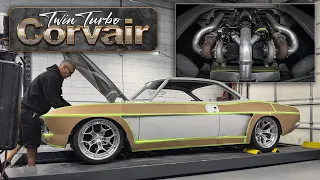 Twin Turbo 69 Corvair • Part 2 • Turbo Plumbing & Engine Bay