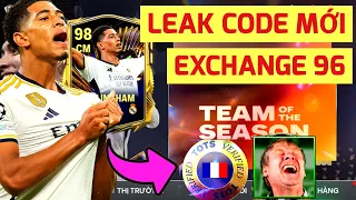 🔜 SẮP RA CODE MỚI | LEAK SỰ KIỆN UCL FINAL, EXCHANGE CẦU THỦ 96 FREE