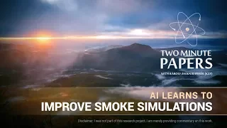AI Learns To Improve Smoke Simulations | Two Minute Papers #188