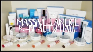 MASSIVE BEAUTY HAUL! Laneige Korean Skincare & Makeup + Asia Beauty