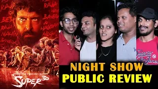 SUPER 30 Public Review | Night Show | Hrithik Roshan | Mrunal Thakur