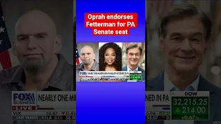 If Oprah lived in Pennsylvania, she says she’d vote for Fetterman #shorts