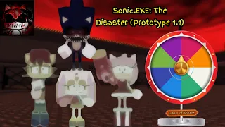 Wheel Of Shame (Prototype 1.1 Edition) | Sonic.EXE: The Disaster | Mobile #roblox