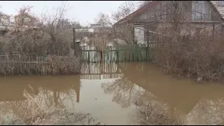 Несколько домов подтопило в Кокшетау