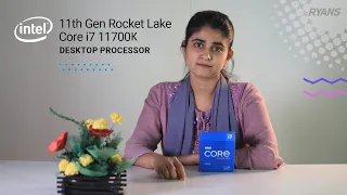 Intel Rocket Lake Core i7 11700K 11th Gen. Unlocked Processor