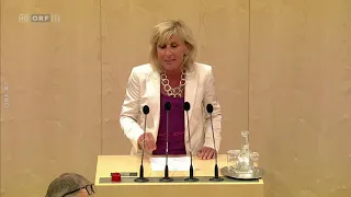 Debatte zum Thema Arbeitszeitflexibilisierung Gabriela Schwarz (ÖVP)