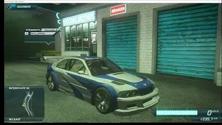 nfs mw 2012 BMW M3 GTR sound mod from most wanted 2005